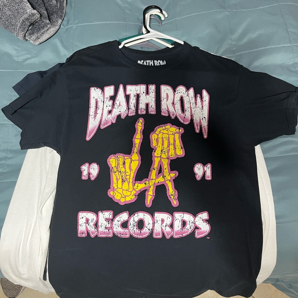 death row records t shirt